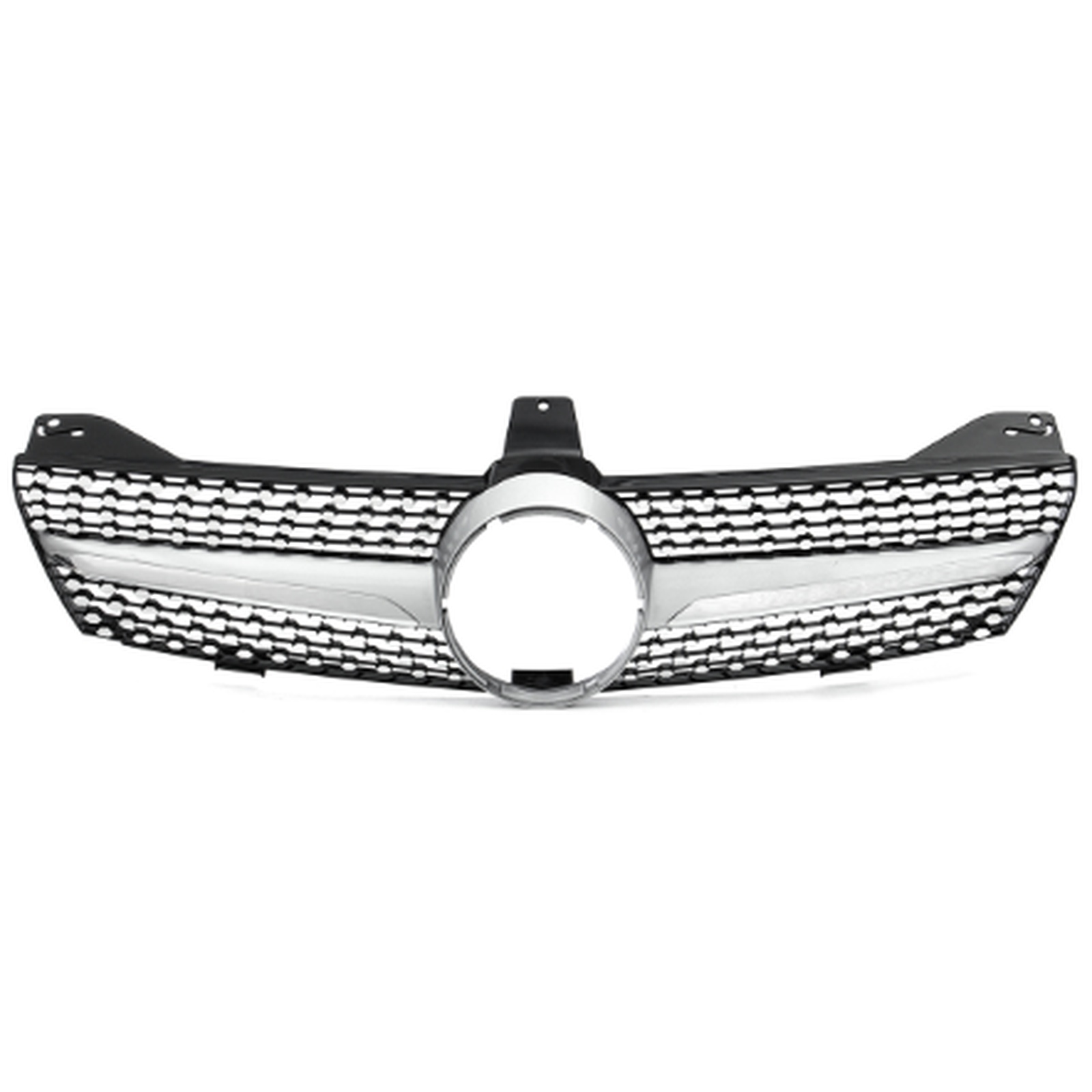 Diamond Grille Silver MTP-BZG-102 for BENZ