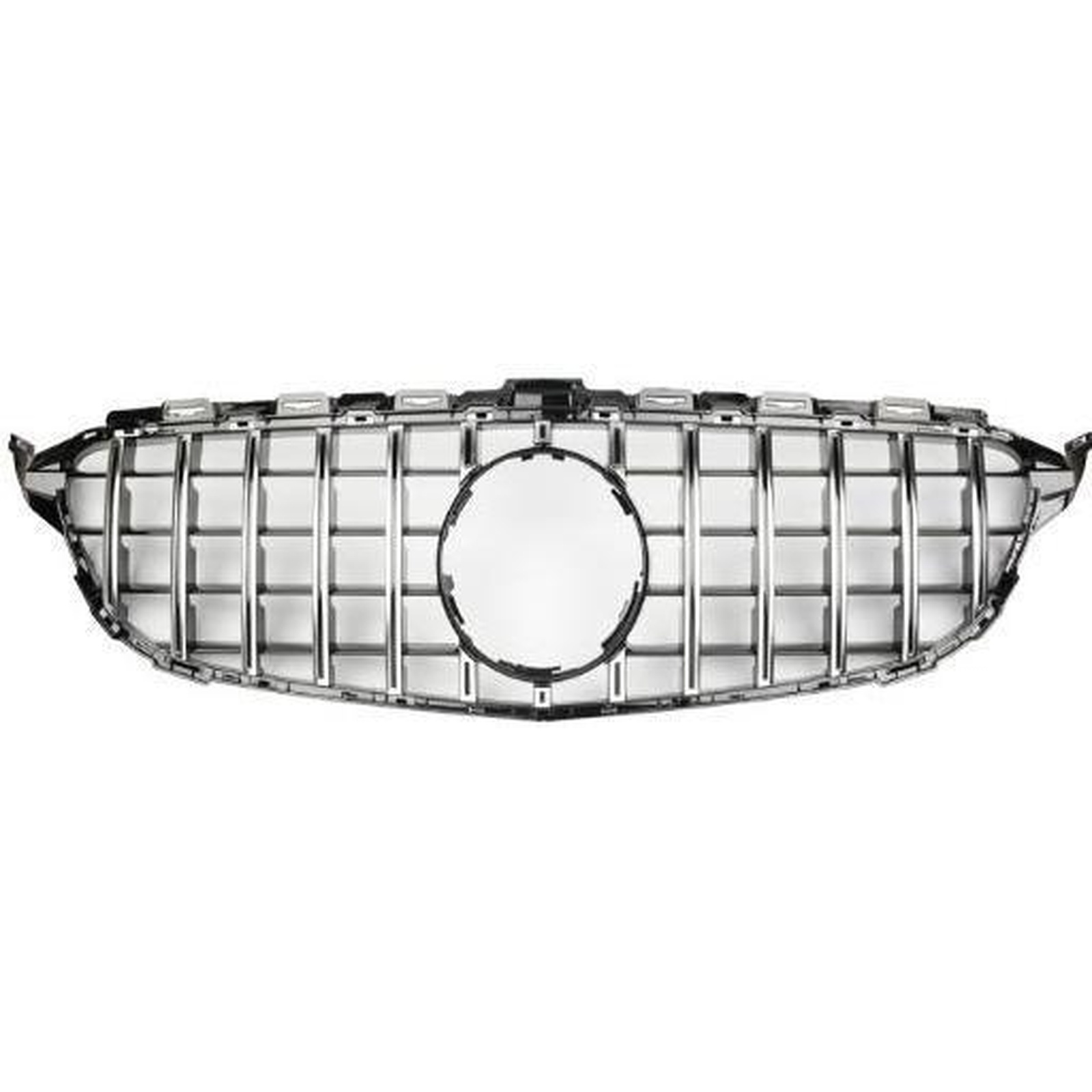 GTR Grille Silver WithOUT CAMERA MTP-BZG-042 for BENZ