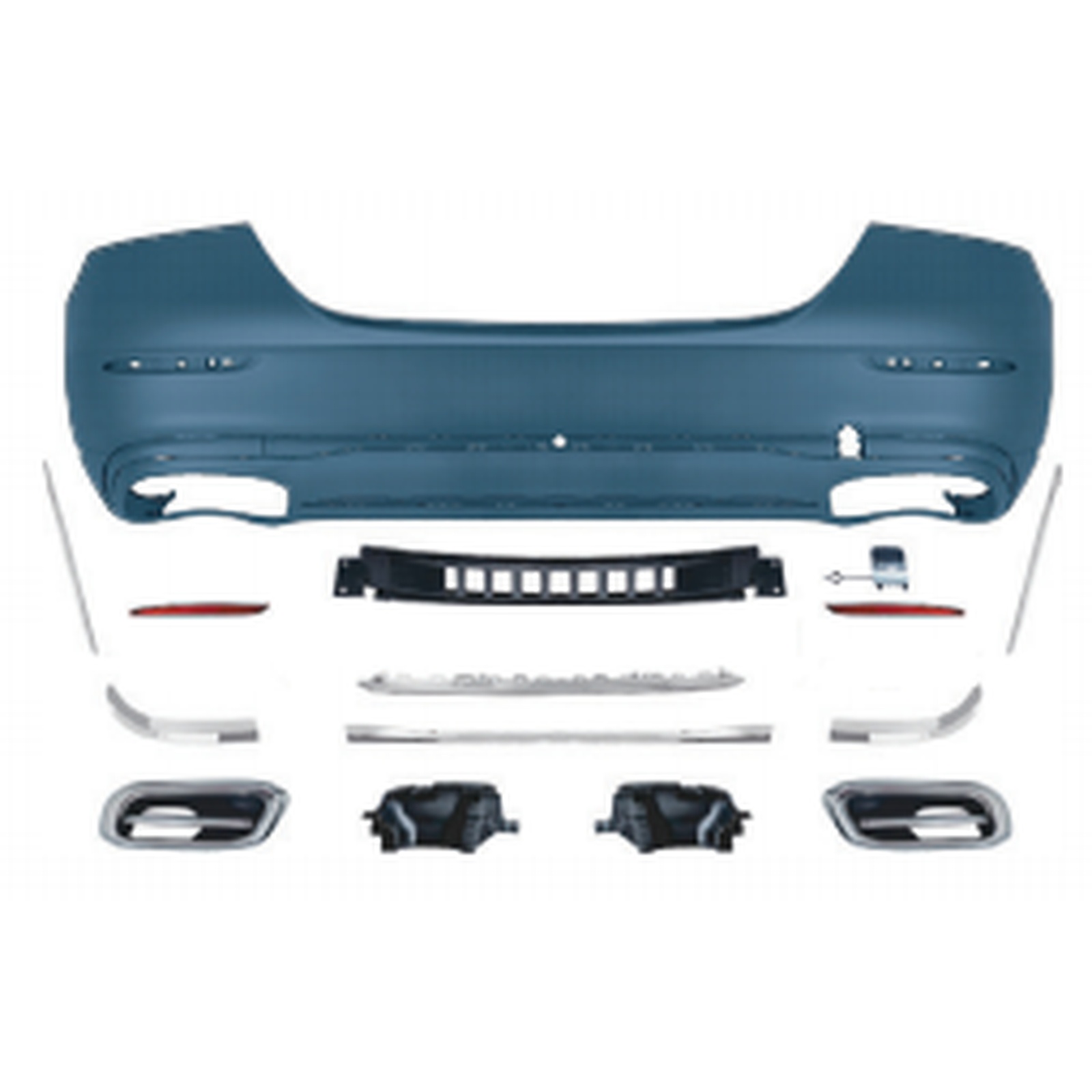 Maybach Rear Bumper Assy MTP-W213-059 for BENZ
