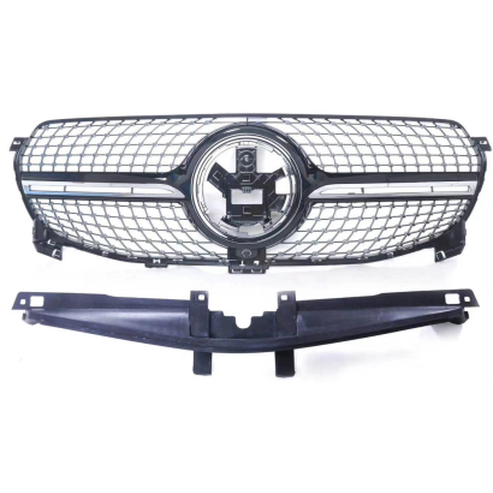 Diamond Grille Black MTP-BZG-169 for BENZ