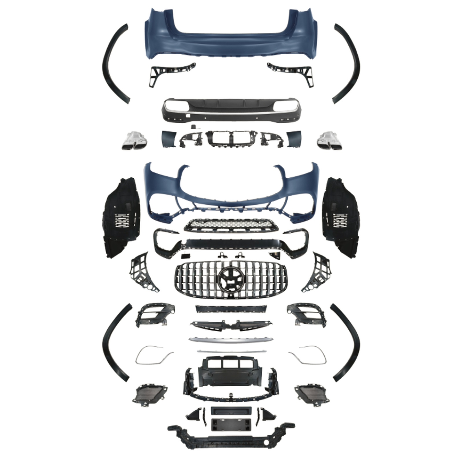 GLS63 Bodykits Use For Classic Car MTP-X167-009 for BENZ