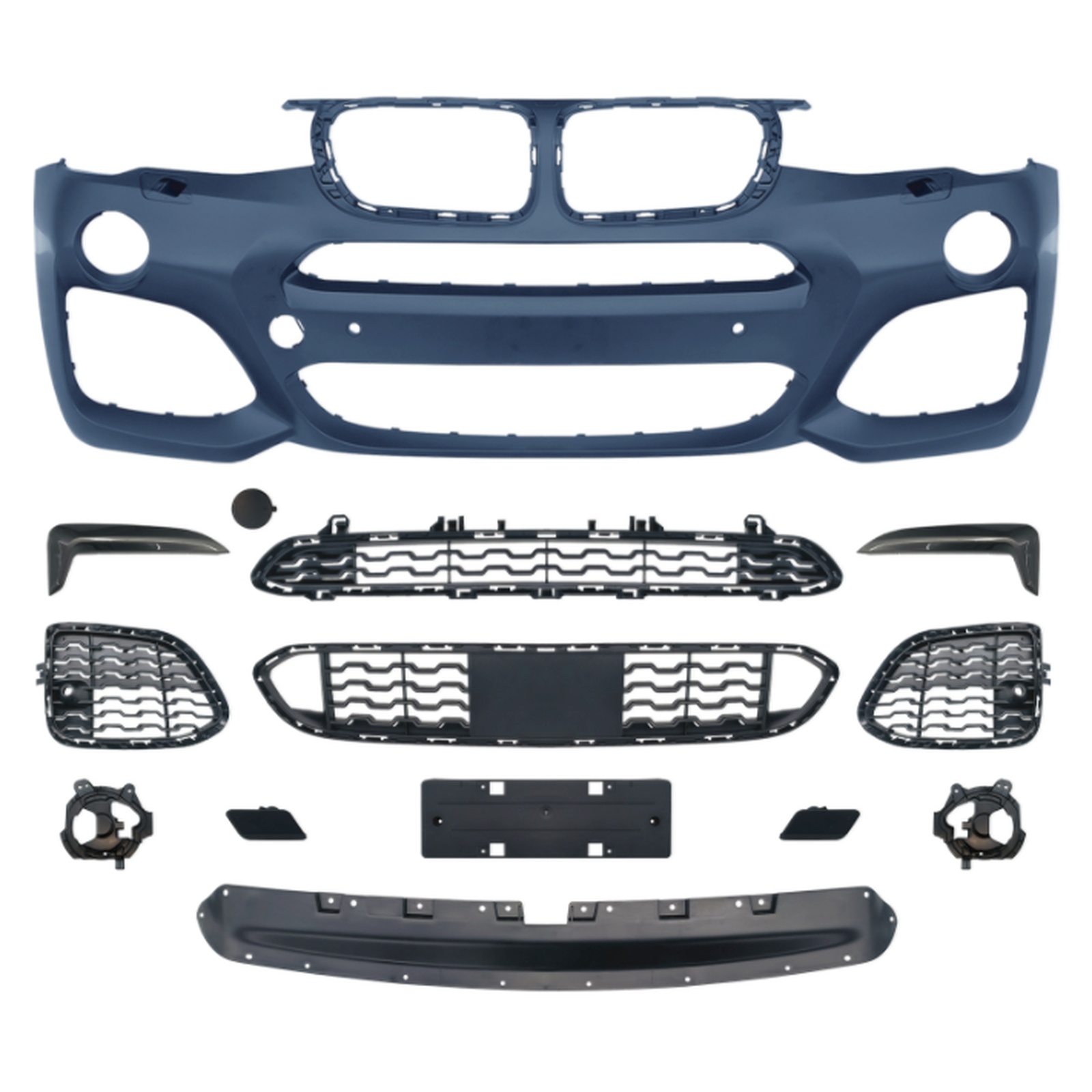 M-Tech Front Bumper Assy MTP-F26-002 for BMW