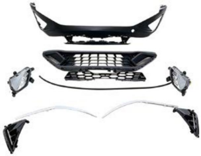 Front Bumper Assy KA0141660US for 起亚 Kia