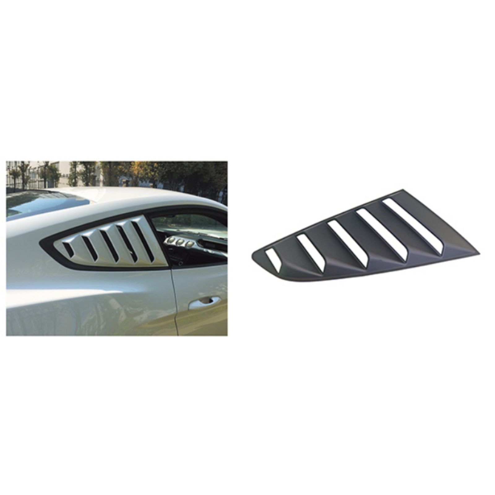 Classic Quarter Window Louvers/ MTP-MUST-023 for FORD
