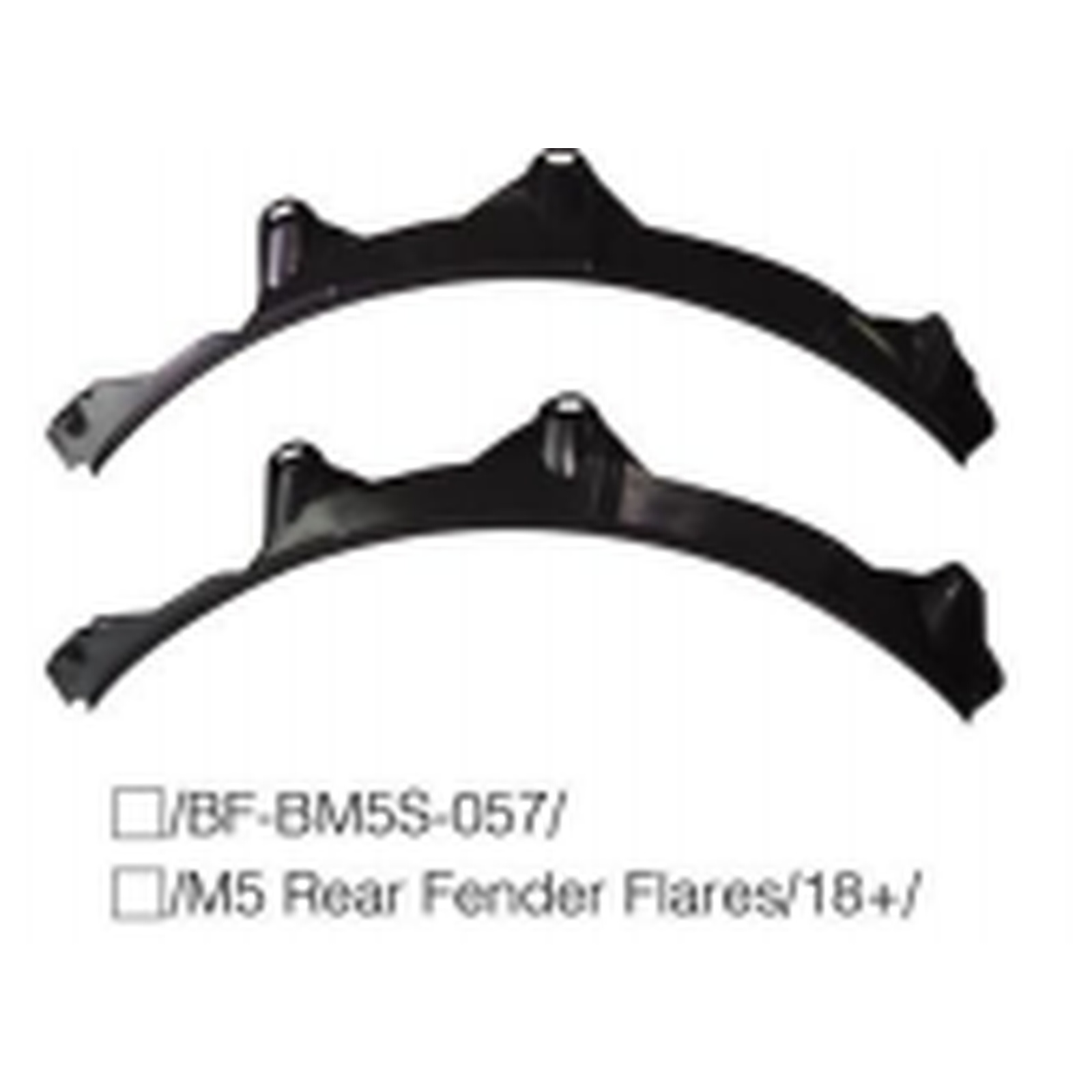 M5 Rear Fender Flares MTP-G30-071 for BMW