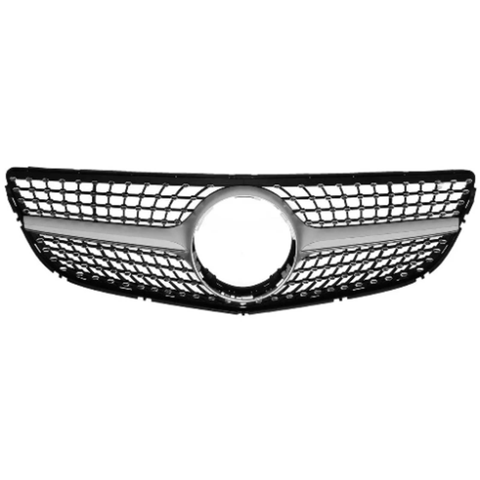 Diamond Grille Silver MTP-BZG-062 for BENZ