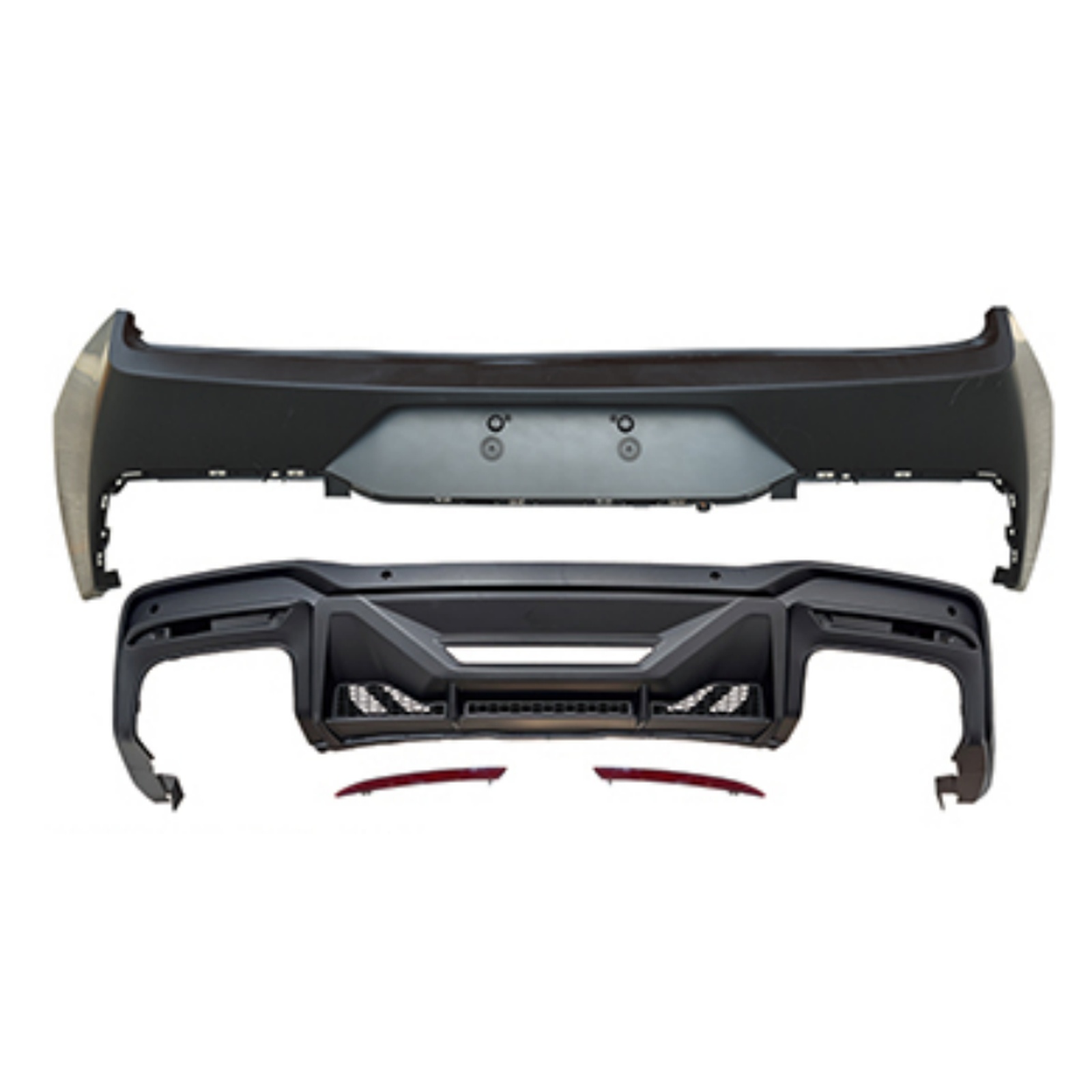 Dark Horse Rear Bumper With Diffuser MTP-MUST-128 for FORD