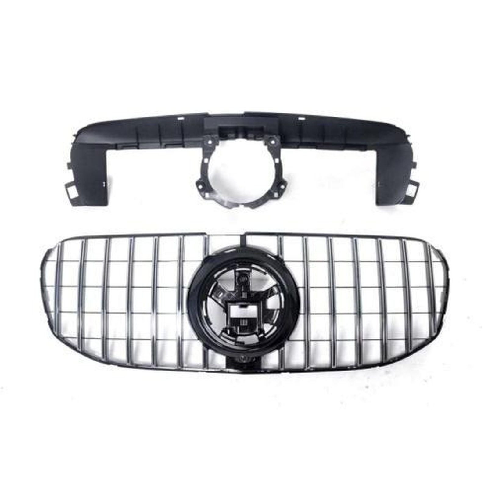GTR Grille Silver MTP-BZG-191 for BENZ