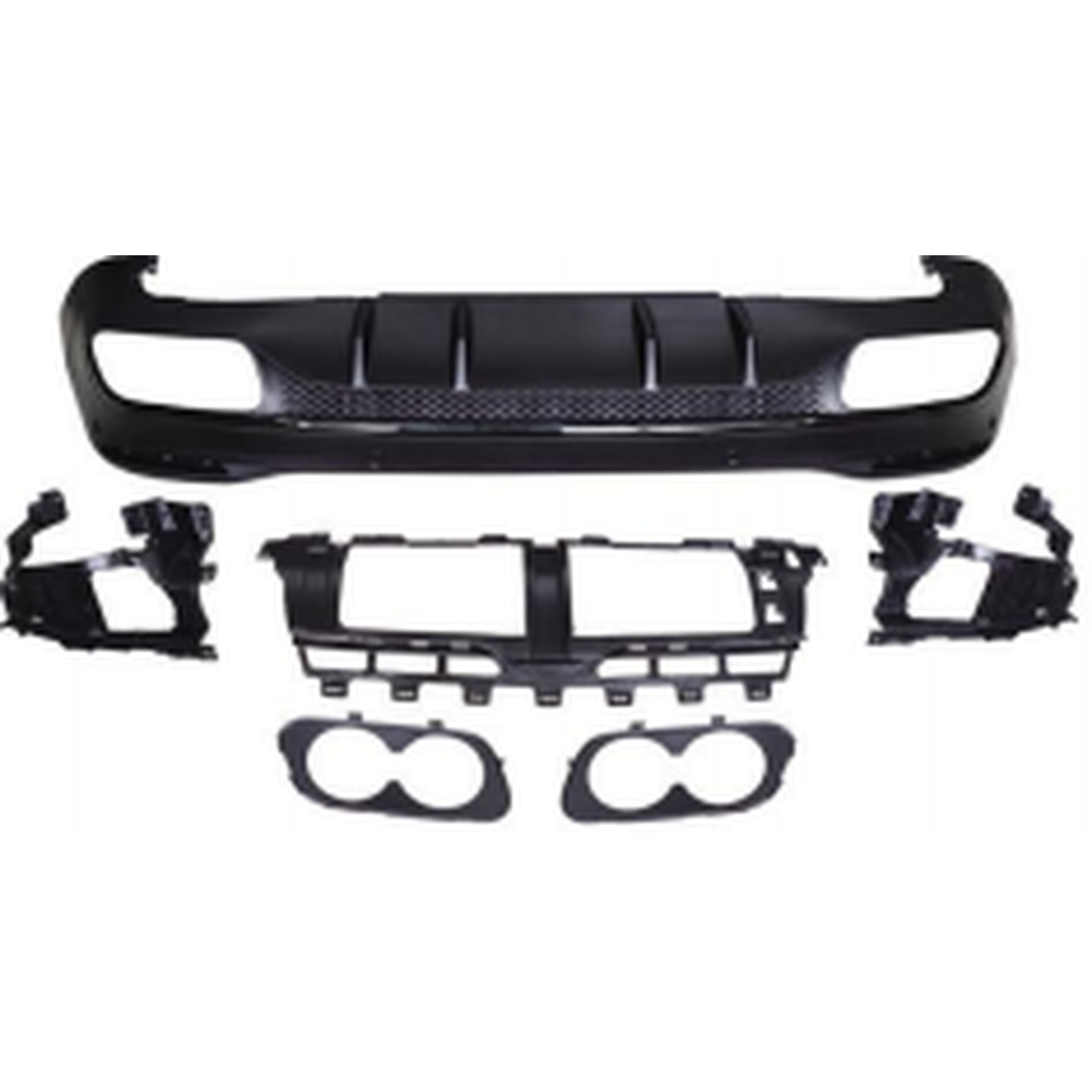 GLE53 Rear Diffuser/For AMG/Black MTP-W167-010 for BENZ