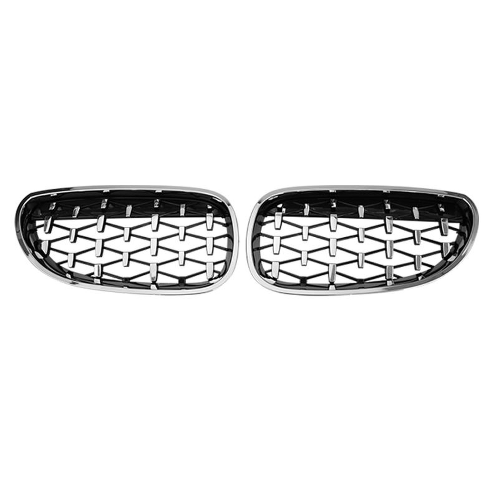 Chrome frame with chorme point Grille MTP-BMG-344 for BMW