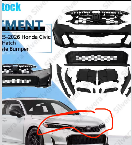 Front Bumper Upgrade Kit HD4191810 for 本田 Honda