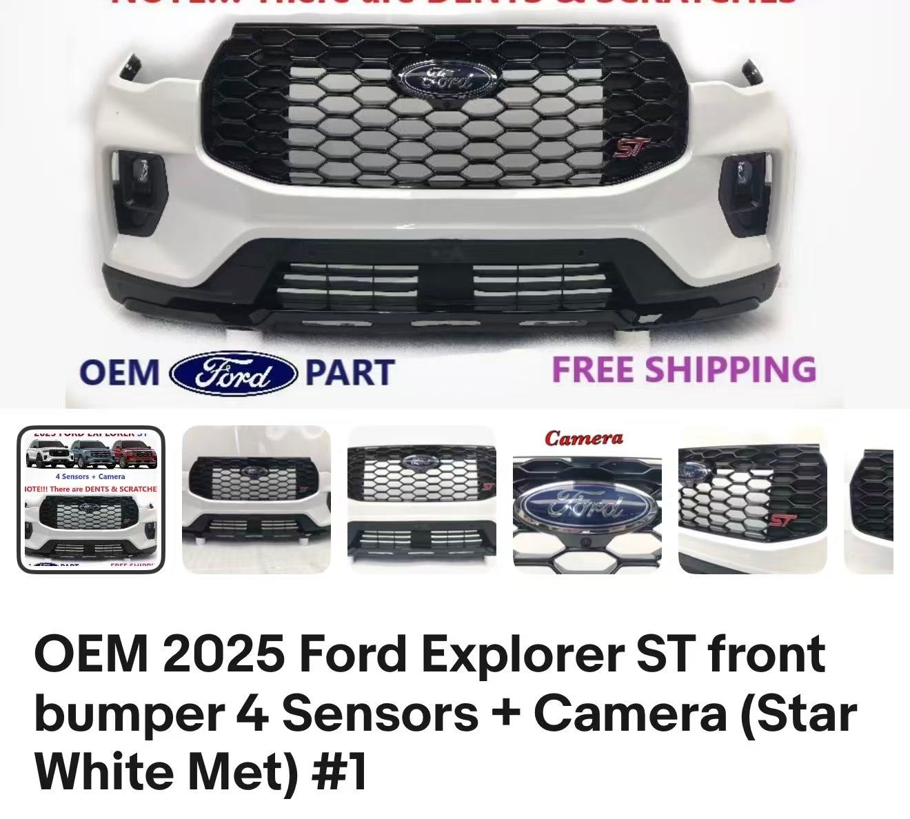 Front Bumper Assy FD0291660 for 福特 Ford