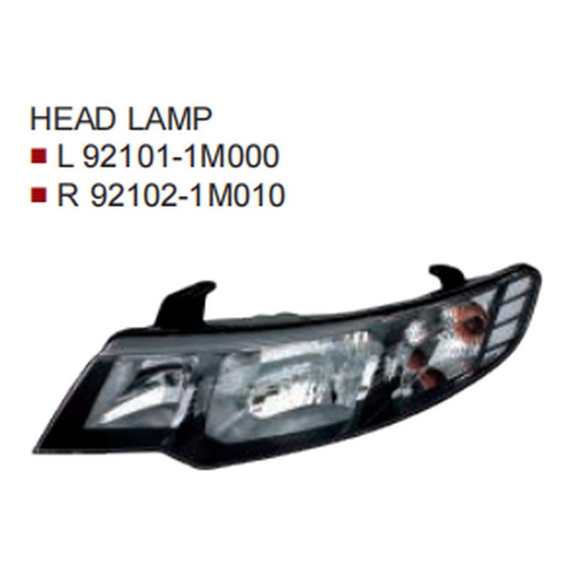 Head Lamps KA0200111 for 起亚 Kia
