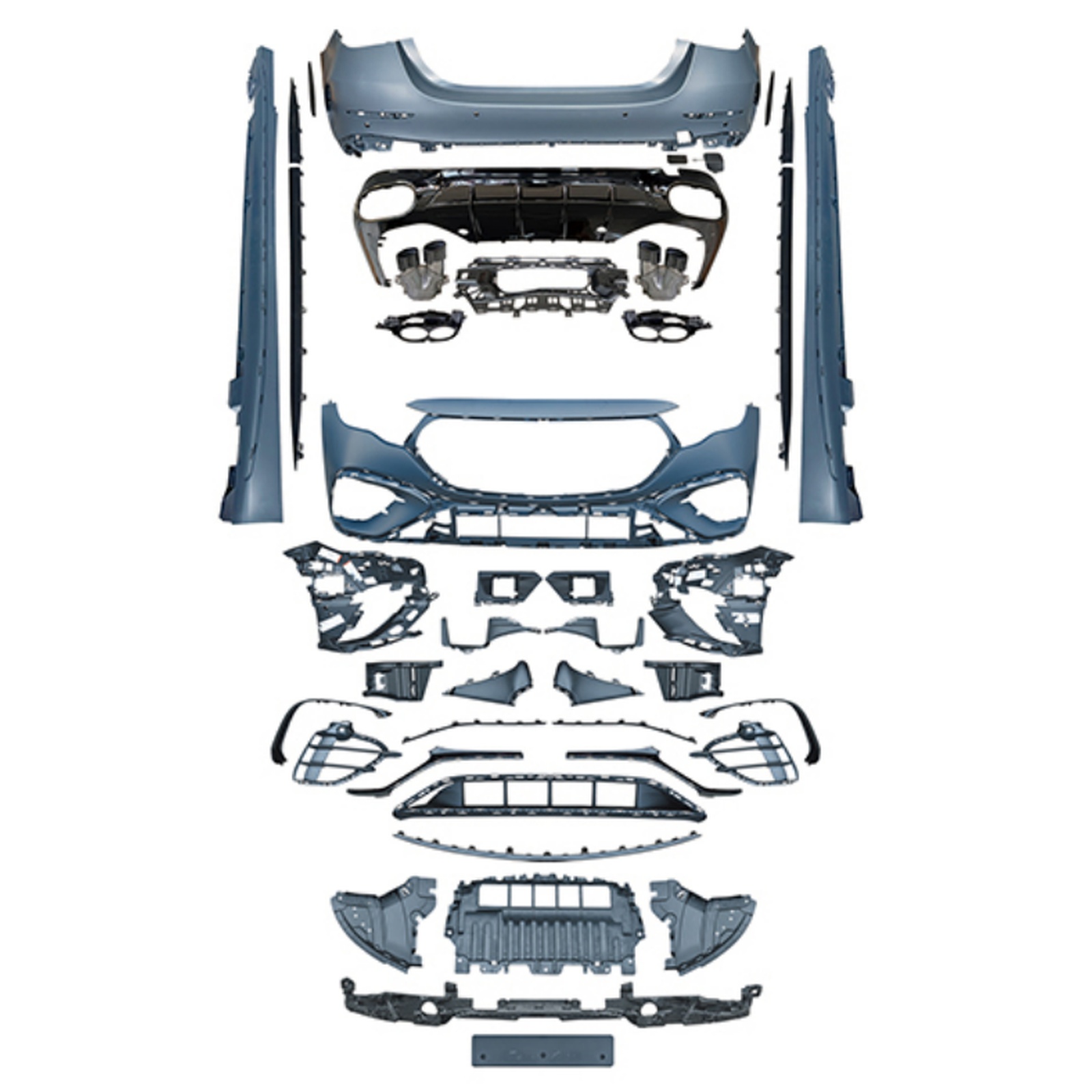 E53 Bodykit For Normal MTP-W214-001 for BENZ