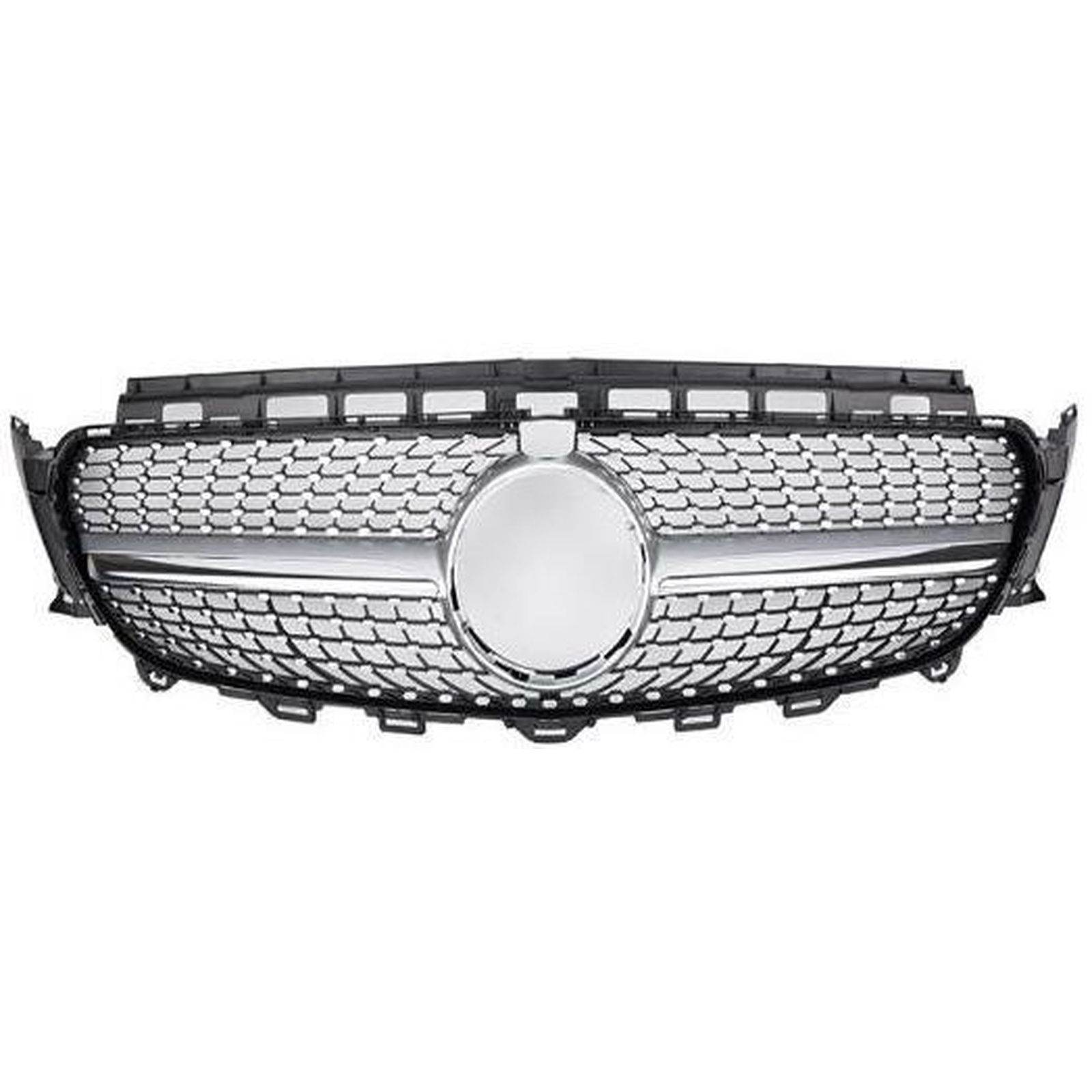 Diamond Grille Silver MTP-BZG-073 for BENZ