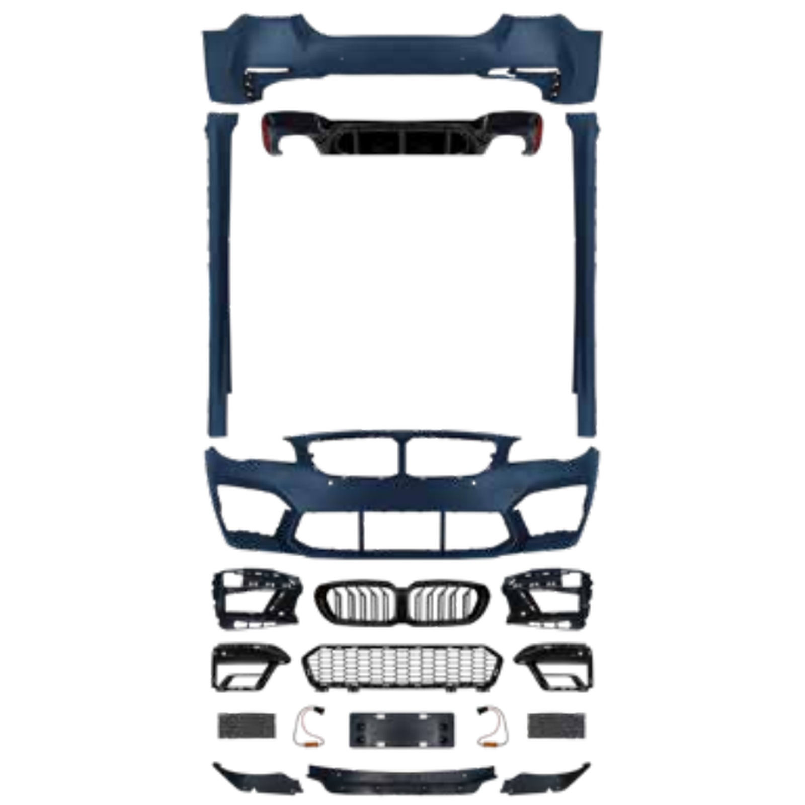Bodykits Old To New/No need change lamps Style MTP-F10-058 for BMW