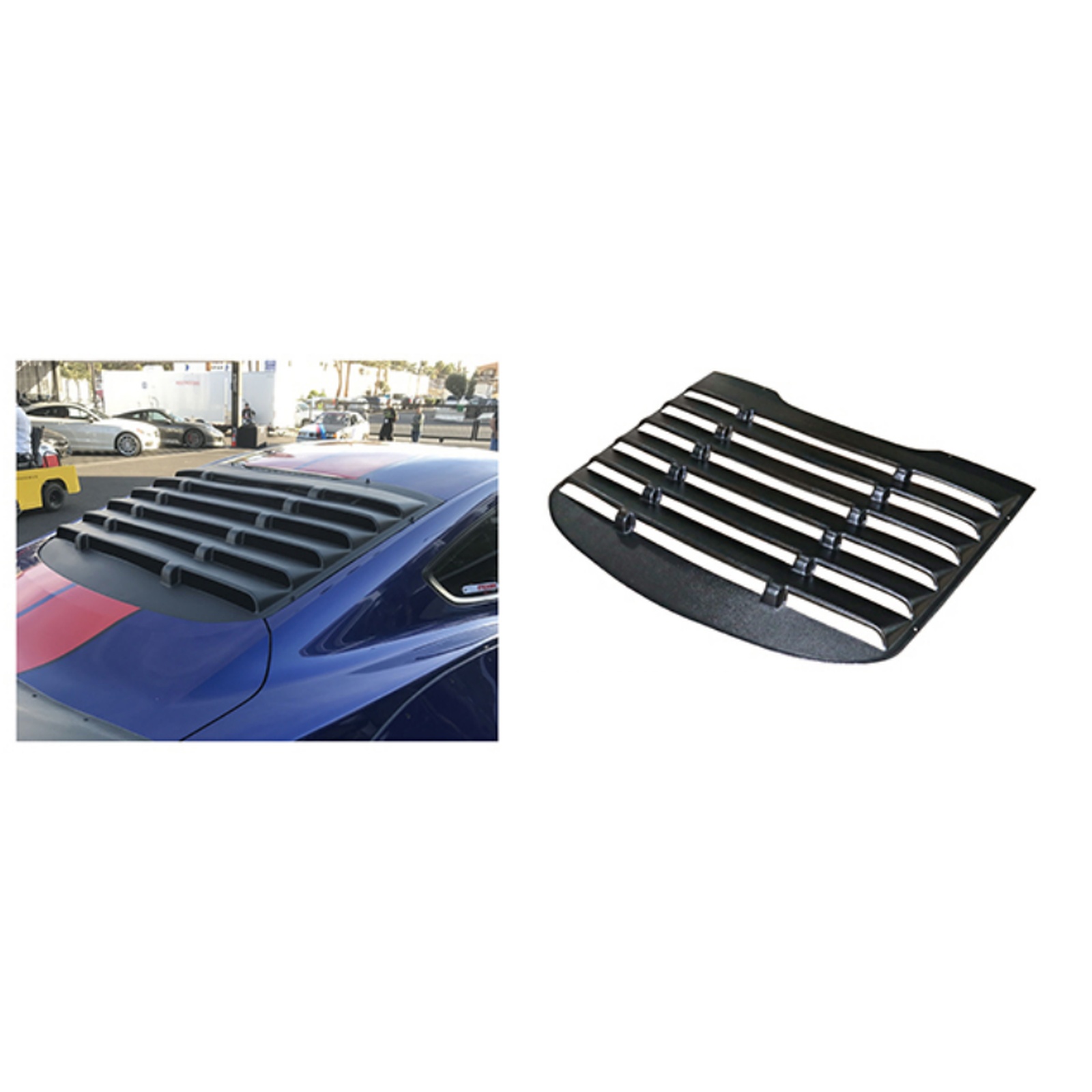 Classic Rear Window Louvers MTP-MUST-032 for FORD