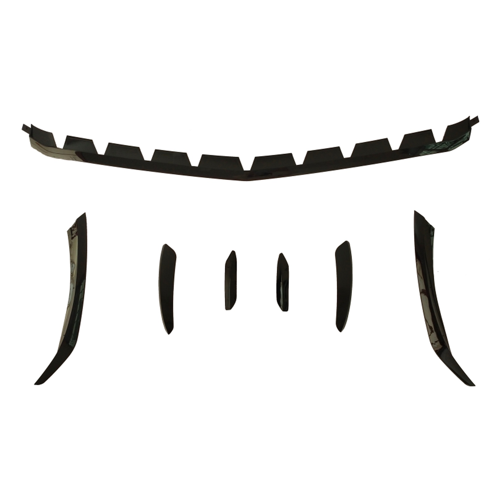 AMG Front Lip With Splitter/For AMG/            Gloss Black MTP-W177-013 for BENZ