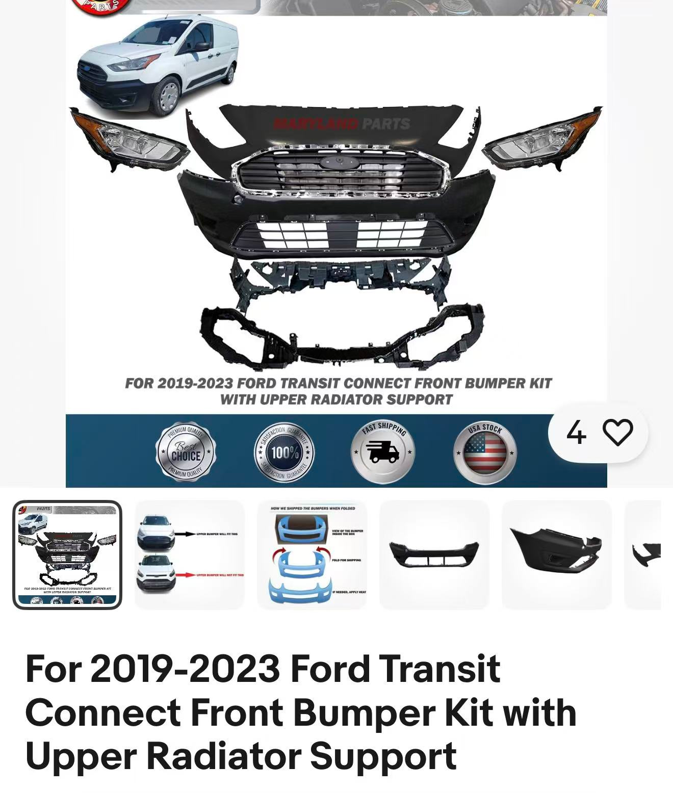 Front Bumper Assy FD1221660 for 福特 Ford