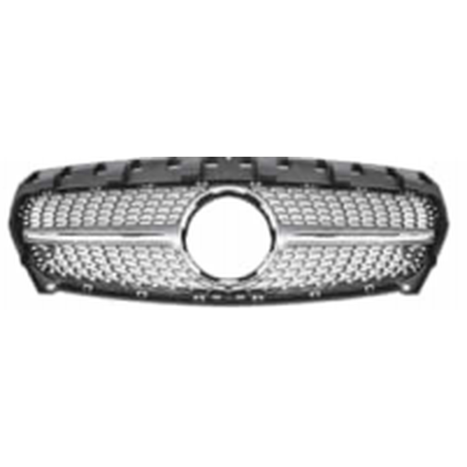 Diamond Grille Silver MTP-BZG-017 for BENZ