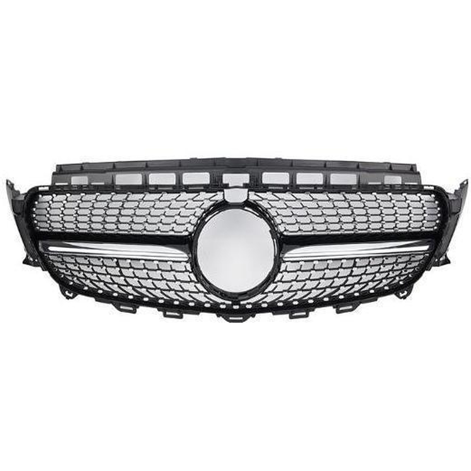 Diamond Grille Black MTP-BZG-198 for BENZ