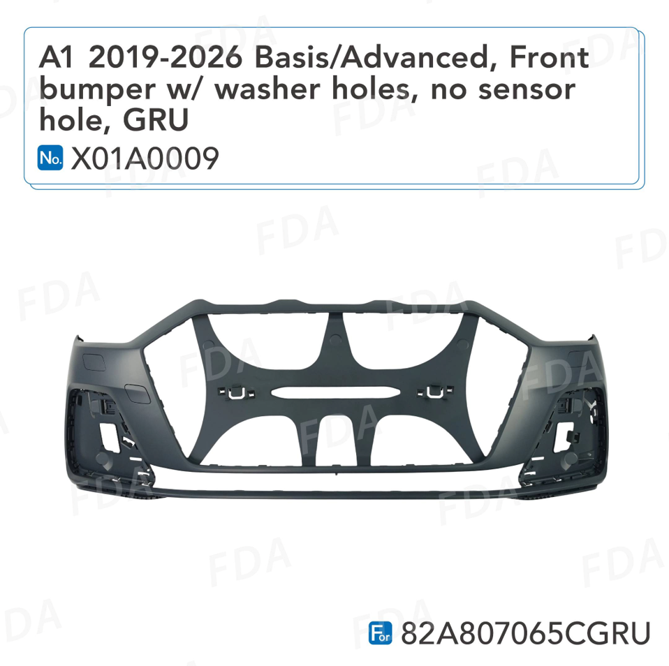 Front Bumper AU0880040AOS for 奥迪 Audi