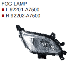Fog Lamps KA2550101 for 起亚 Kia