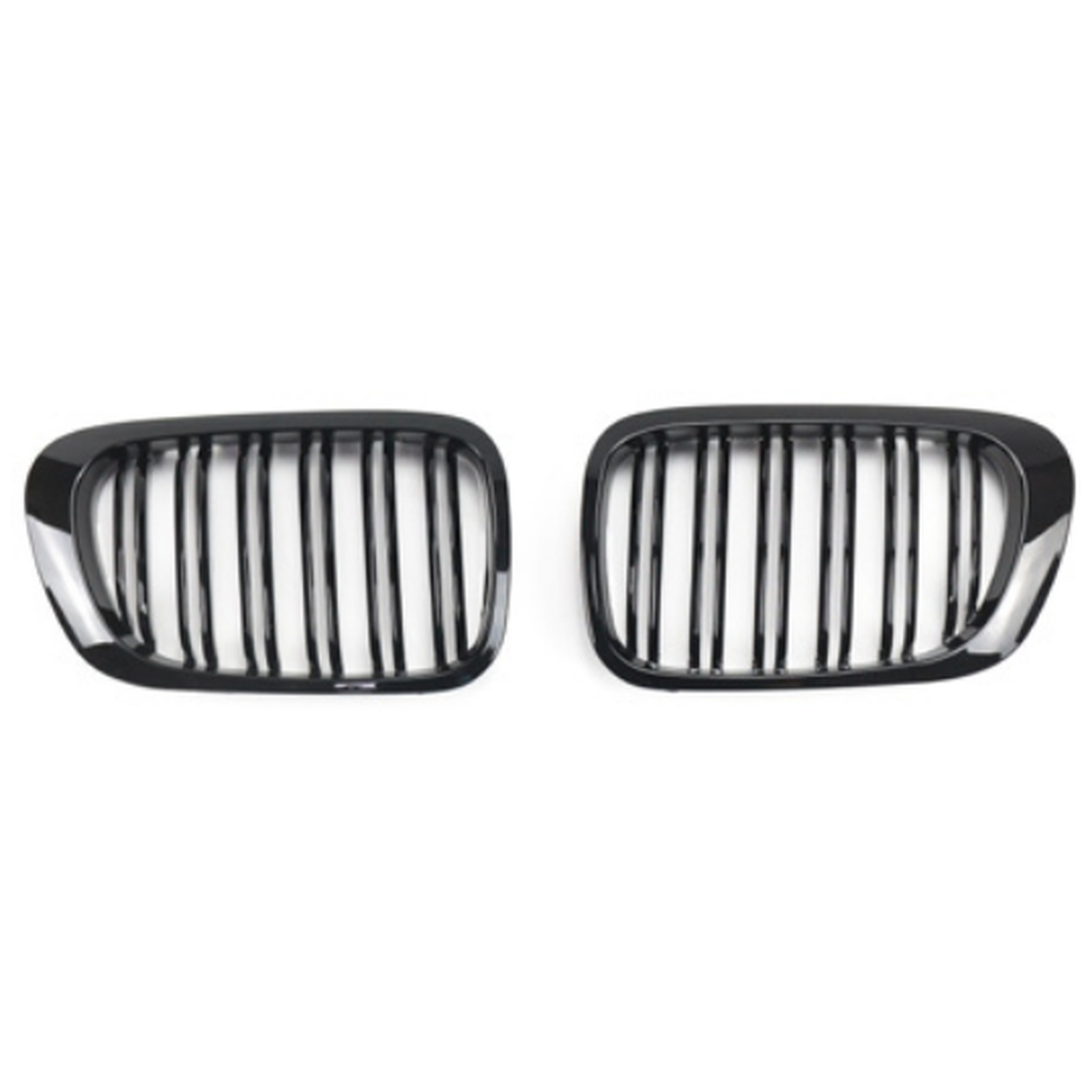 Gloss black/double/grille MTP-BMG-391 for BMW