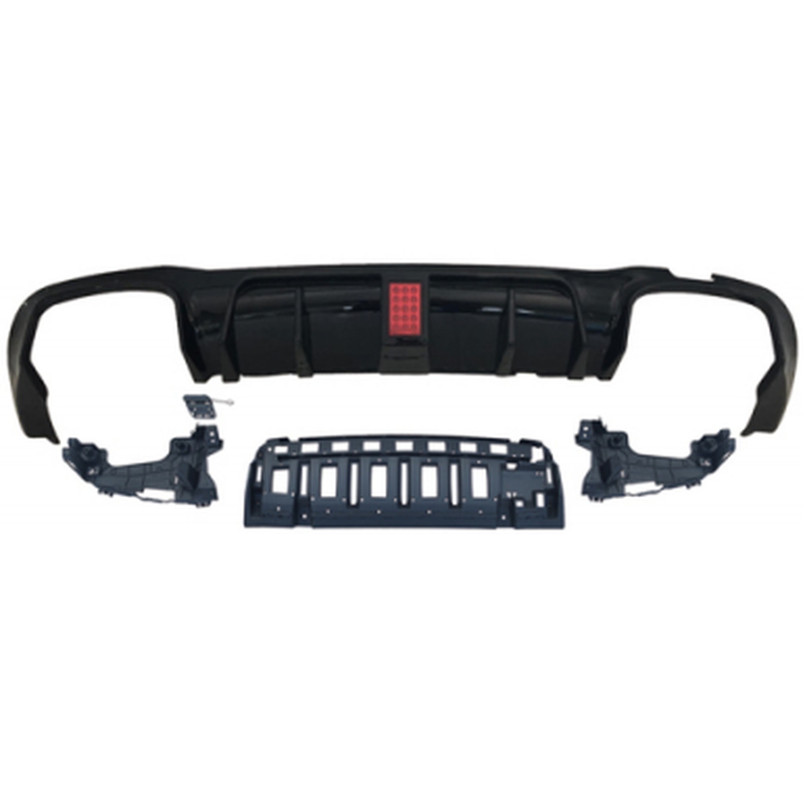 BRS Rear Diffuser/For AMG Sedan /Black/ MTP-W213-024 for BENZ