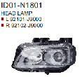 Head Lamps HN0550110 for 现代 Hyundai