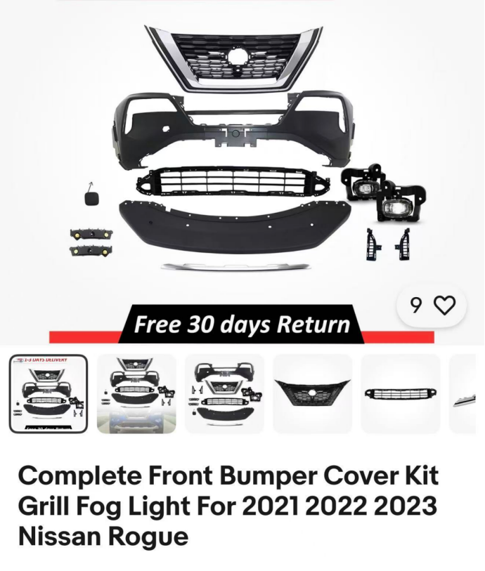 Front Bumper Assy NS0861660 for 日产 Nissan