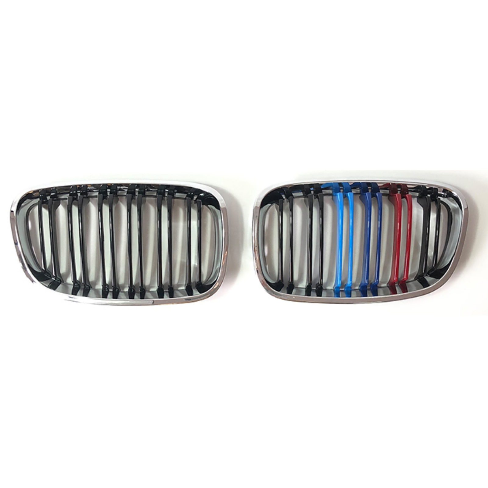Chrome/M color/double grille MTP-BMG-008 for BMW