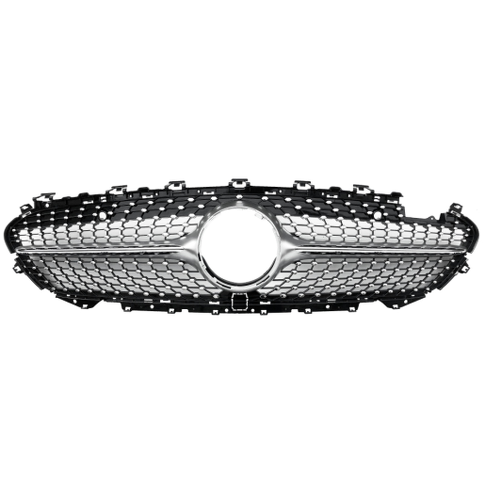 Diamond Grille Silver MTP-BZG-114 for BENZ