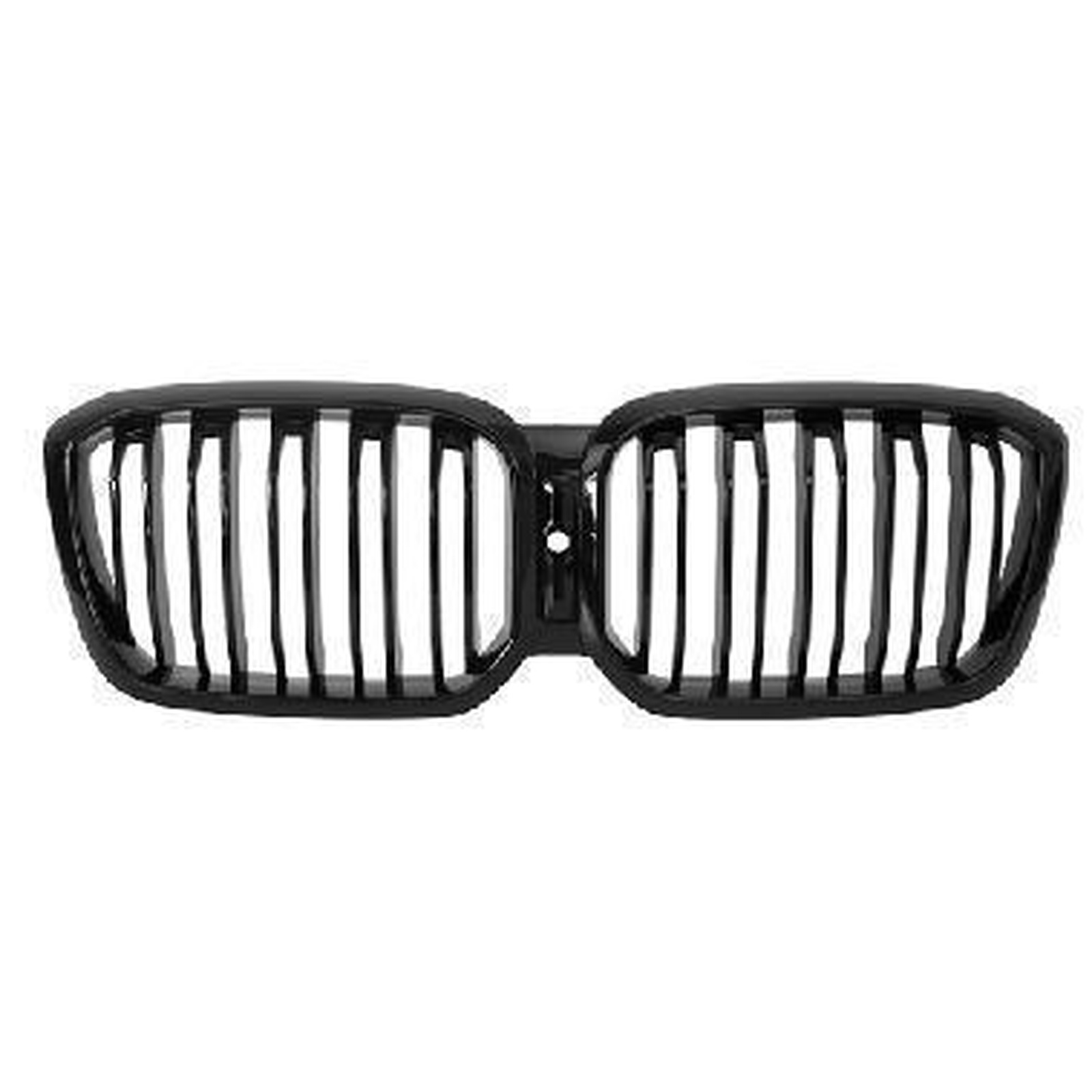 Double Slat Gloss Black Grille with hole MTP-BMG-362 for BMW