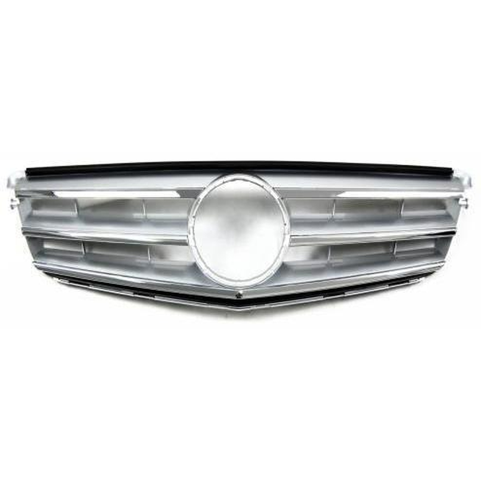 Original sport type Grille Silver MTP-BZG-028 for BENZ