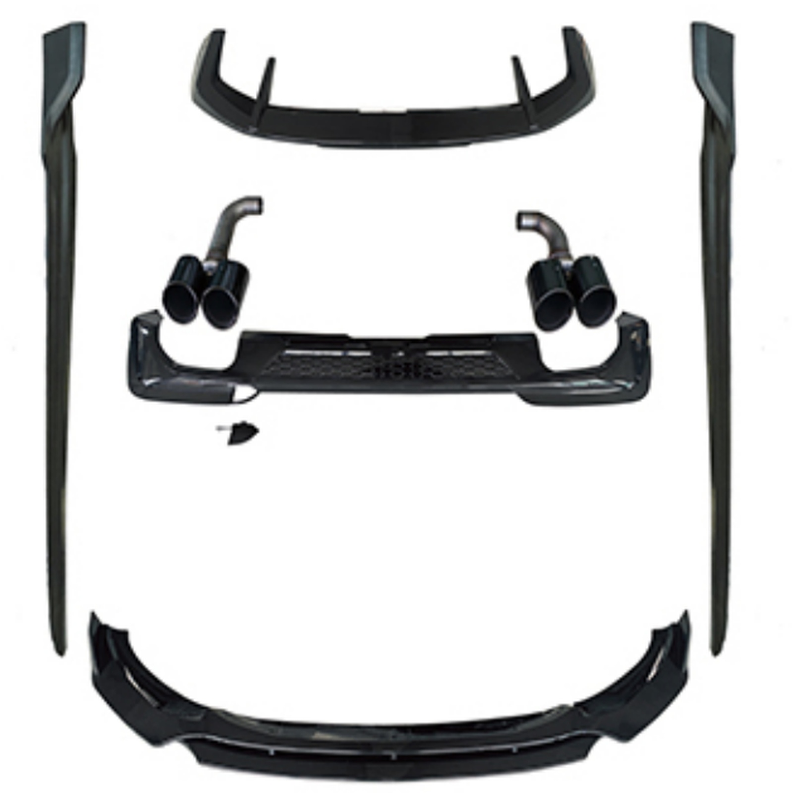 Black Knight Aero Kit For M-Tech MTP-G01-020 for BMW