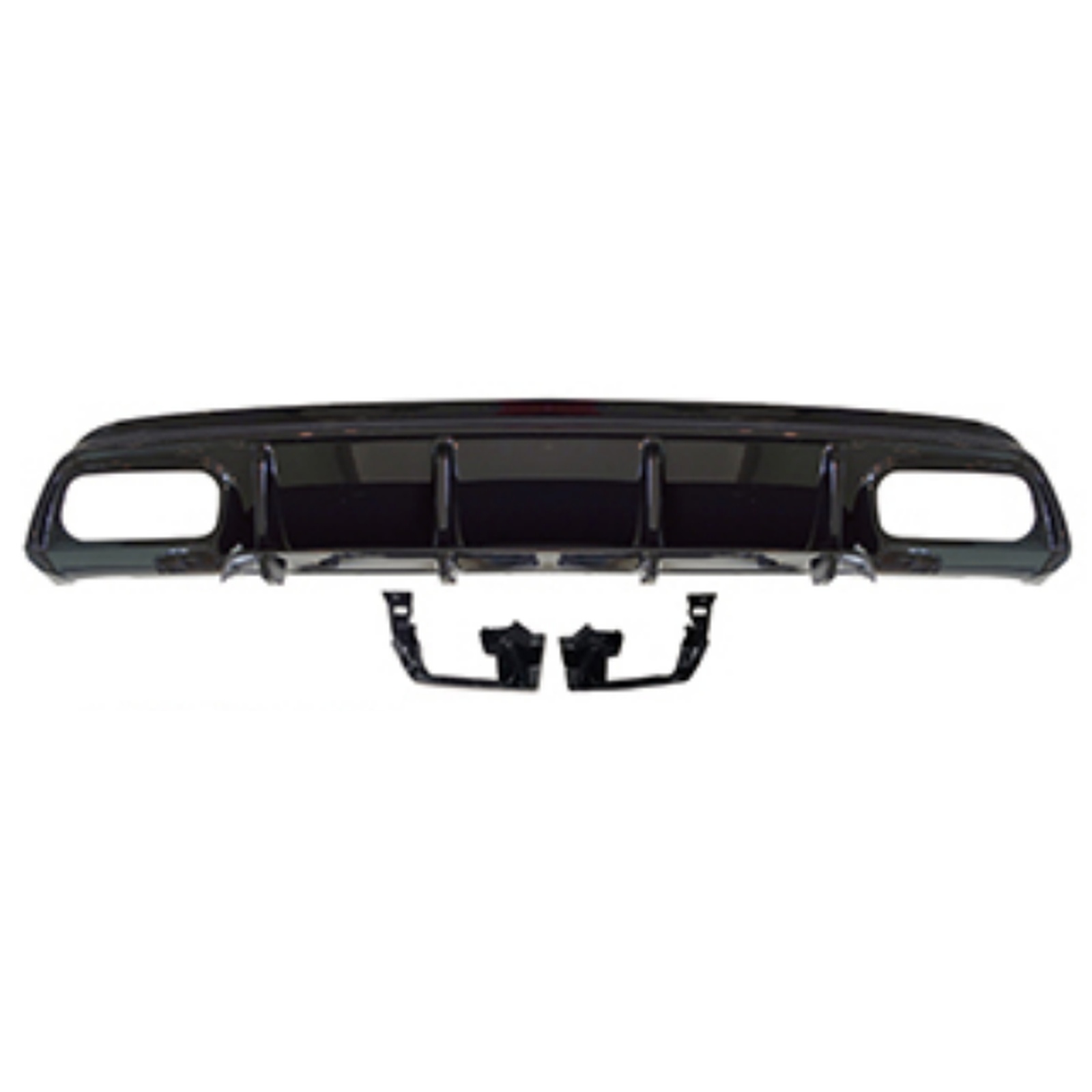 A45 Rear Diffuser/For AMG/Gloss Black/ MTP-W176-015 for BENZ