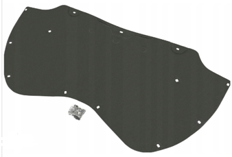 Hood Insulation Cotton SE0130520 for 西雅特 Seat