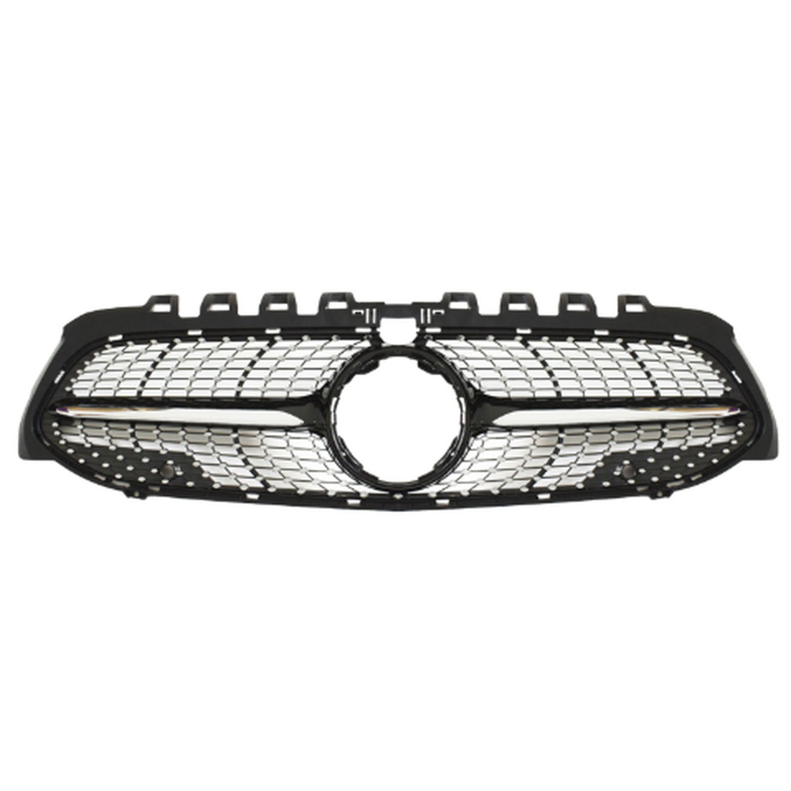 Diamond Grille Black  With CAMERA MTP-BZG-009 for BENZ