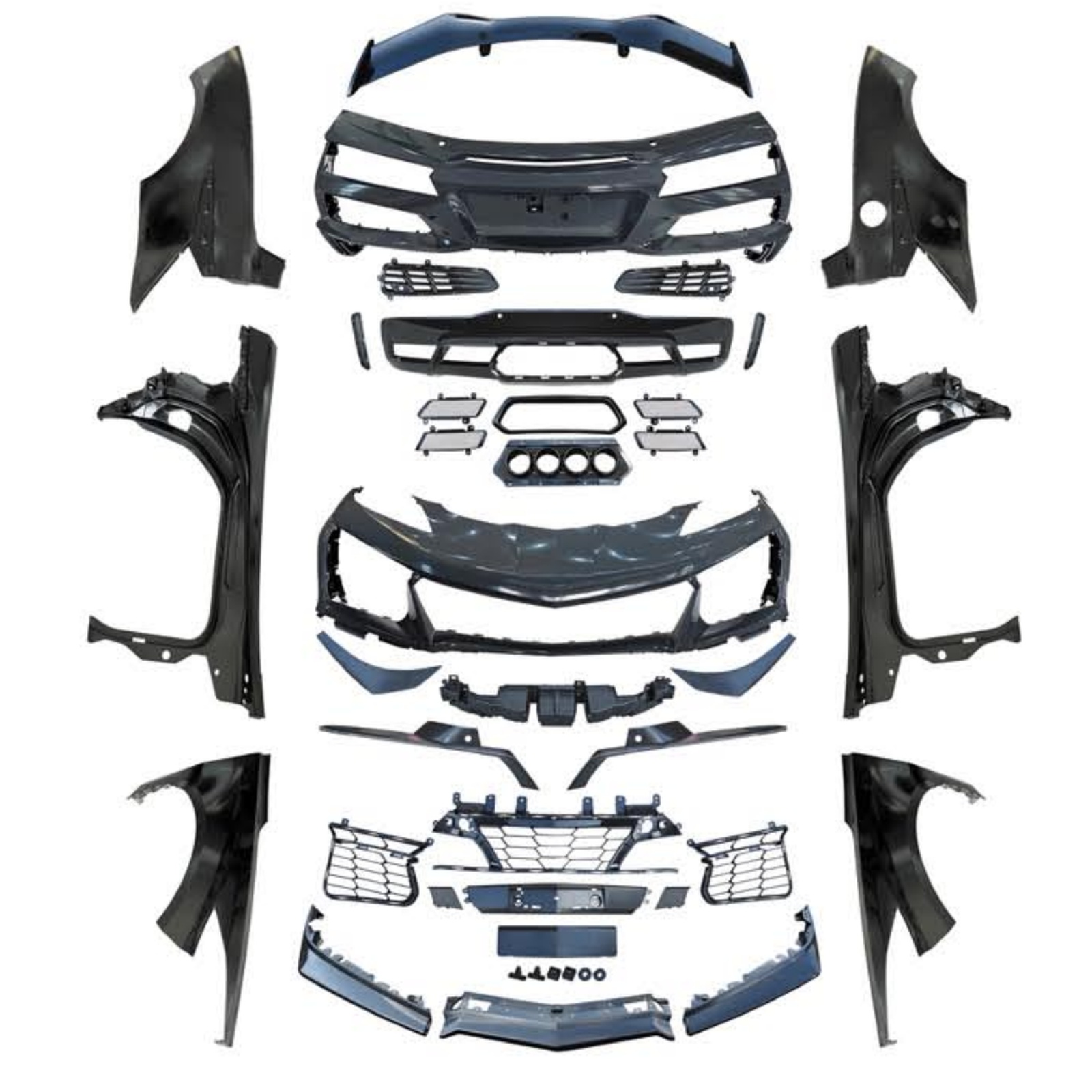 Z06 Widebody Conversion Kit For C8 Stingray MTP-CVT-028 for CORVETTE