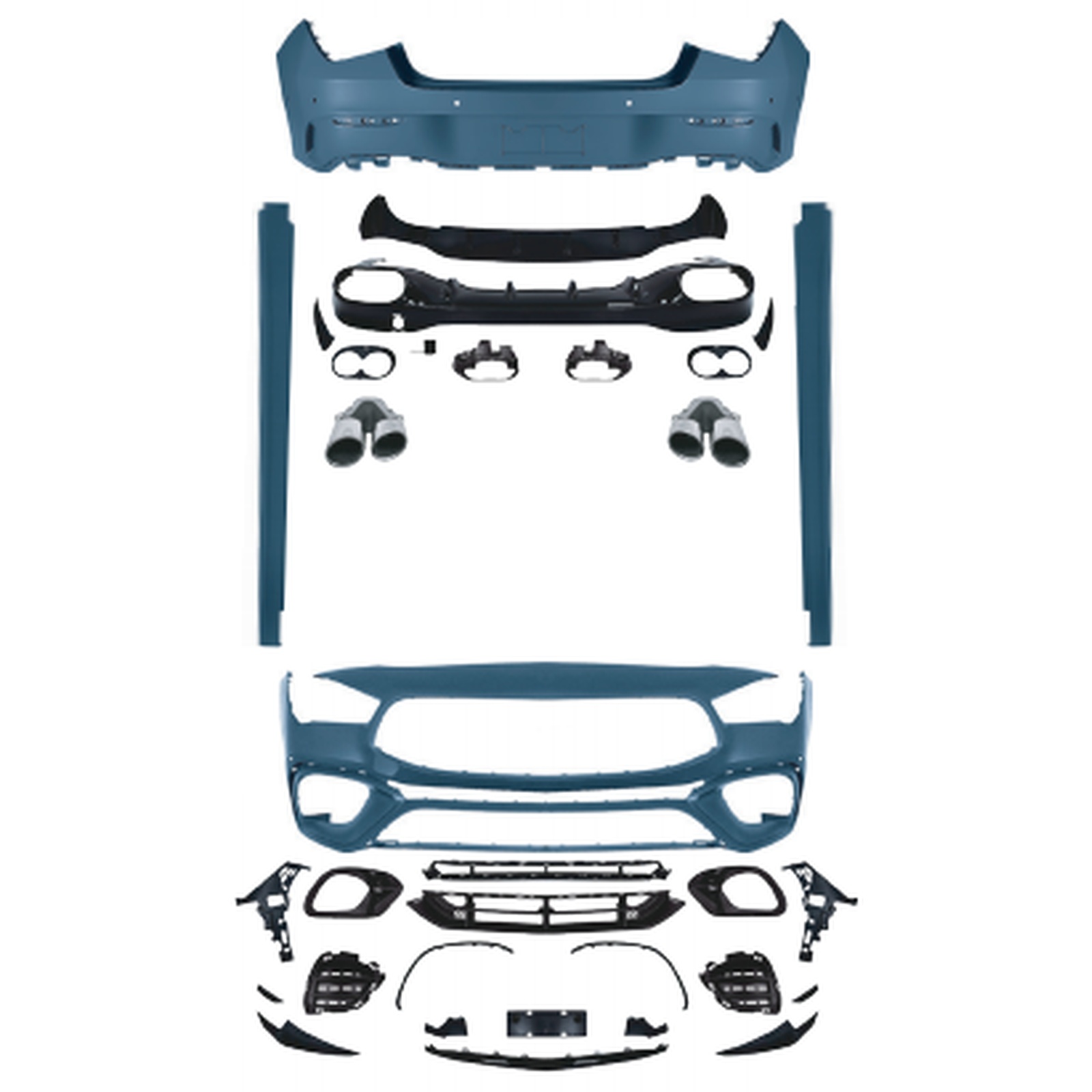 CLA45 Bodykits MTP-W118-009 for BENZ