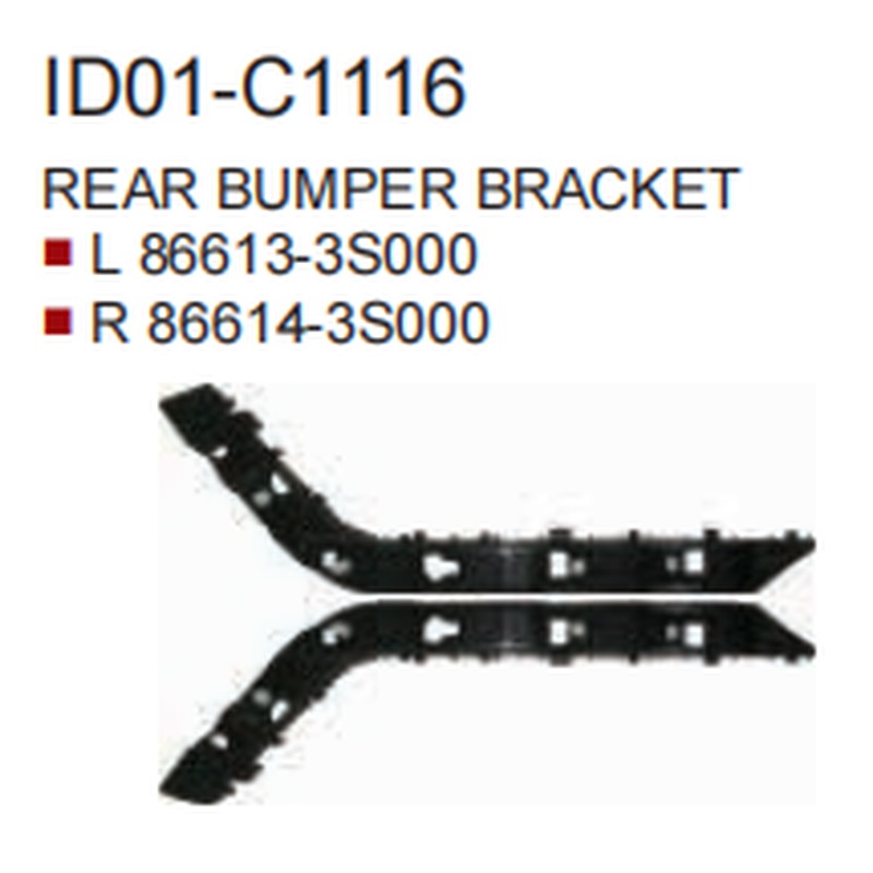 Bracket,Rear Bumper HN0820202 for 现代 Hyundai