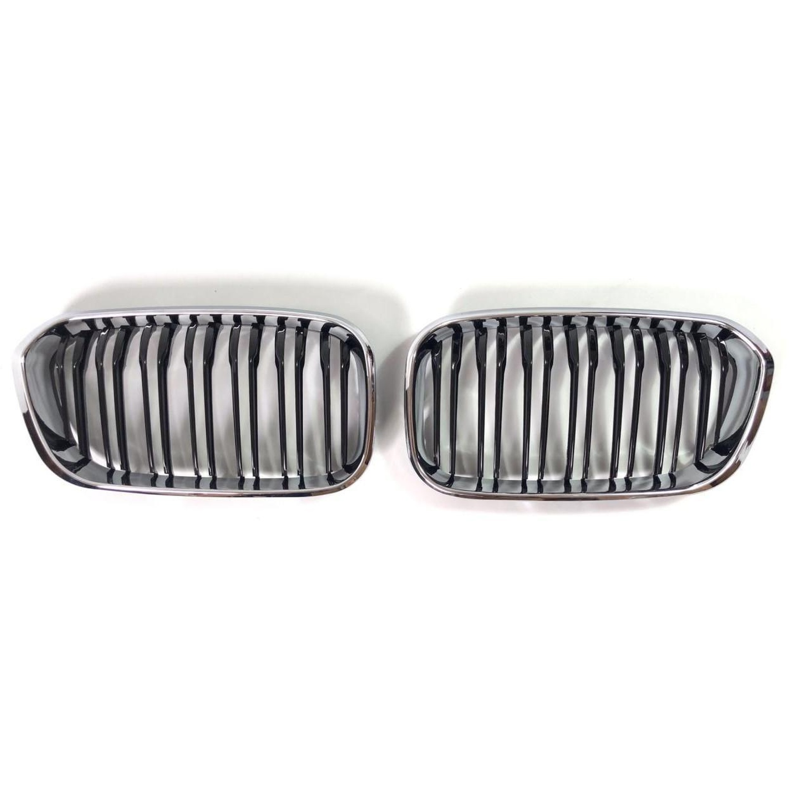 Chrome black /double/grille MTP-BMG-016 for BMW