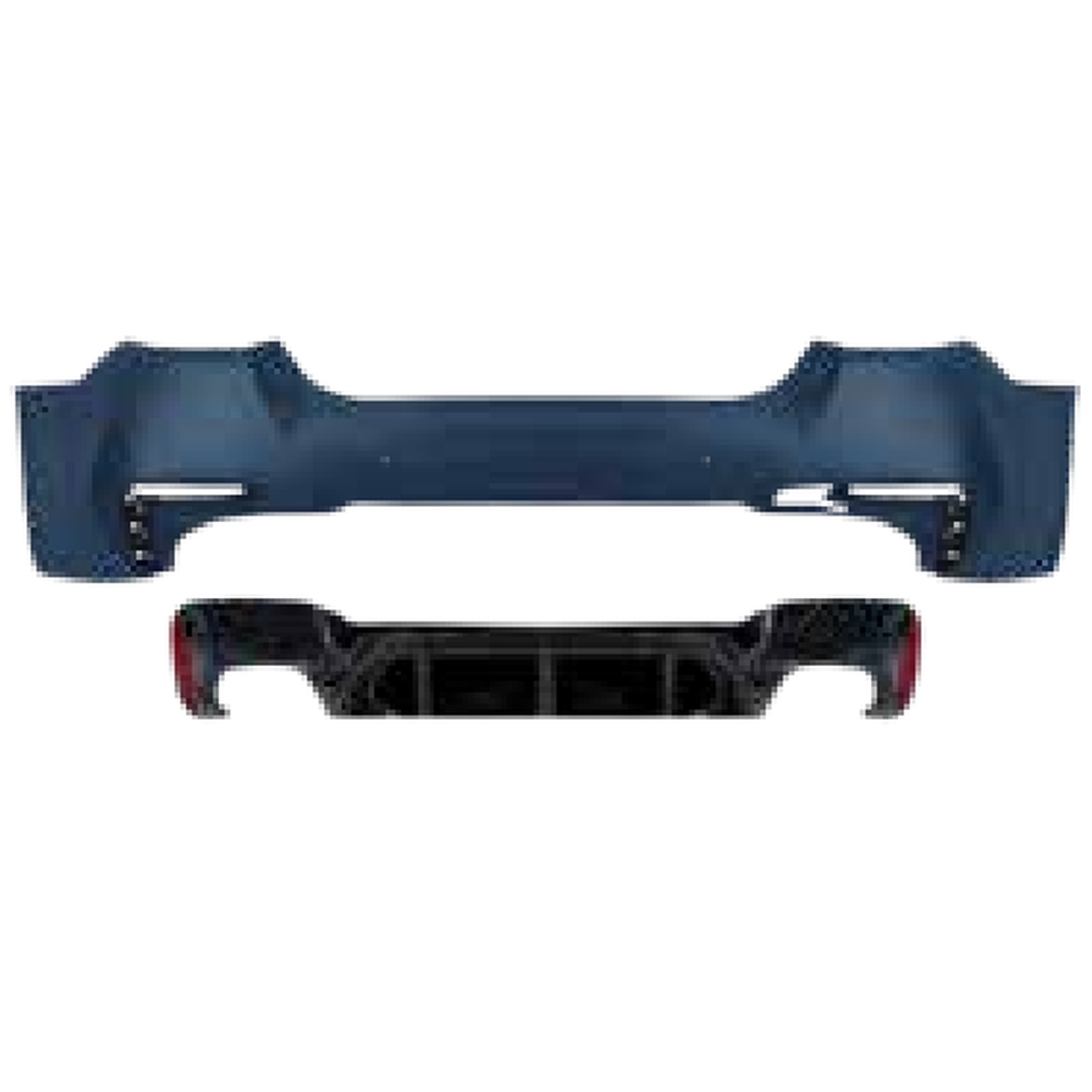 Rear Bumper Assy Old To New/No need change lamps Style MTP-F10-057 for BMW