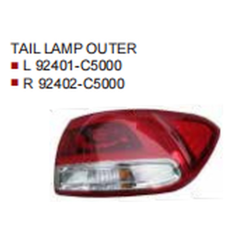 Tail Lamps KA0710172O for 起亚 Kia