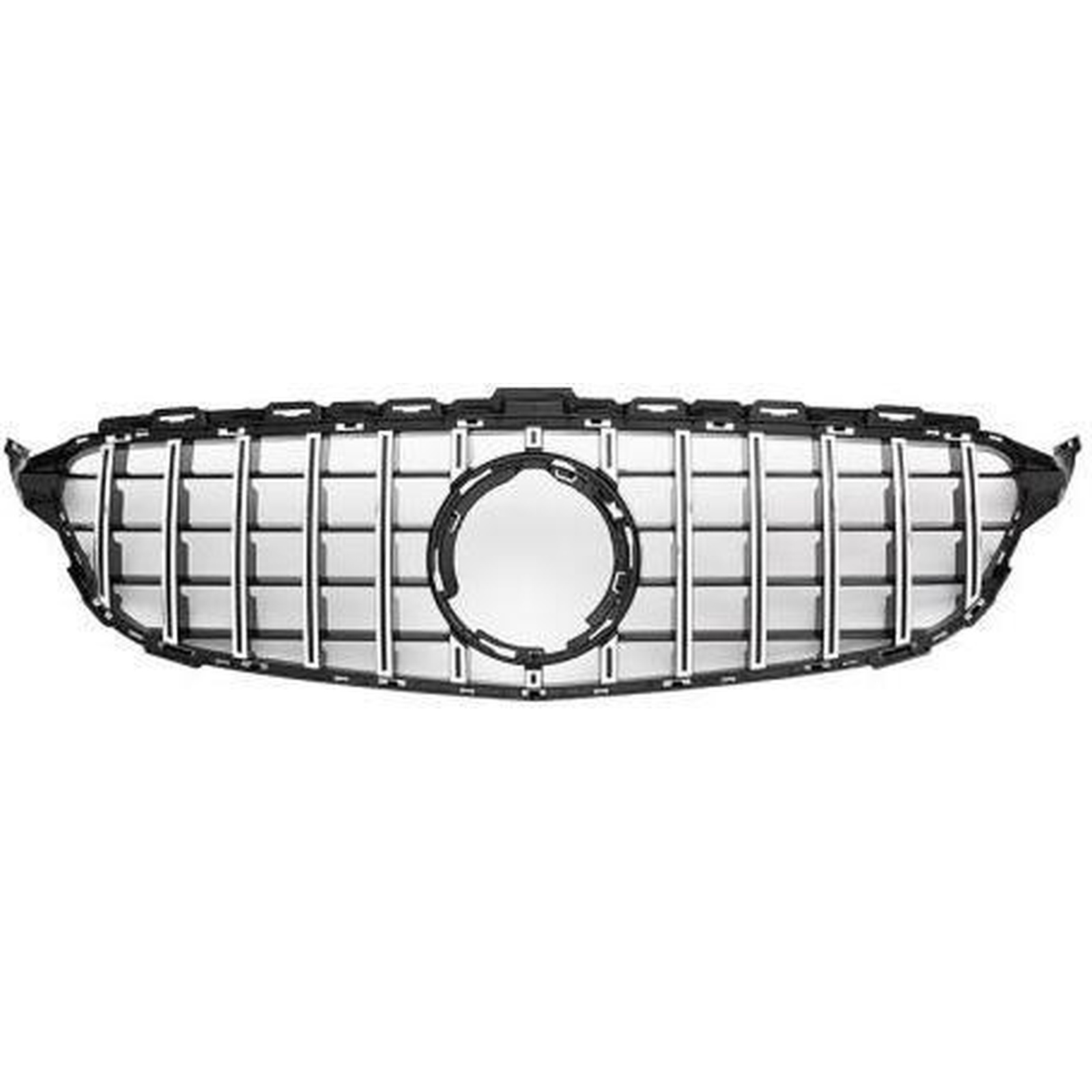 GTR Grille Silver WithOUT CAMERA MTP-BZG-054 for BENZ