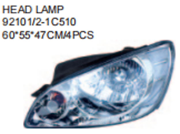 Head Lamps HN0280111 for 现代 Hyundai