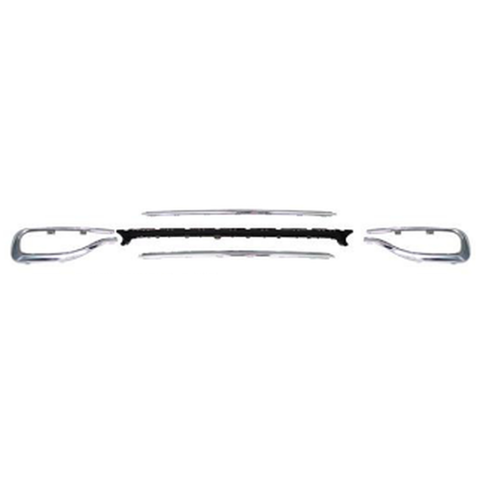 760 Look Rear Diffuser For Normal/ MTP-G11-009 for BMW
