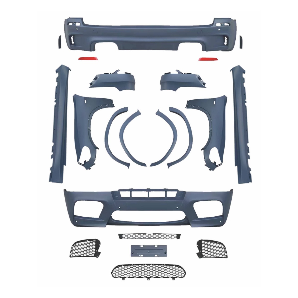 X5M Bodykit With Fender For 07-10 MTP-E70-004 for BMW