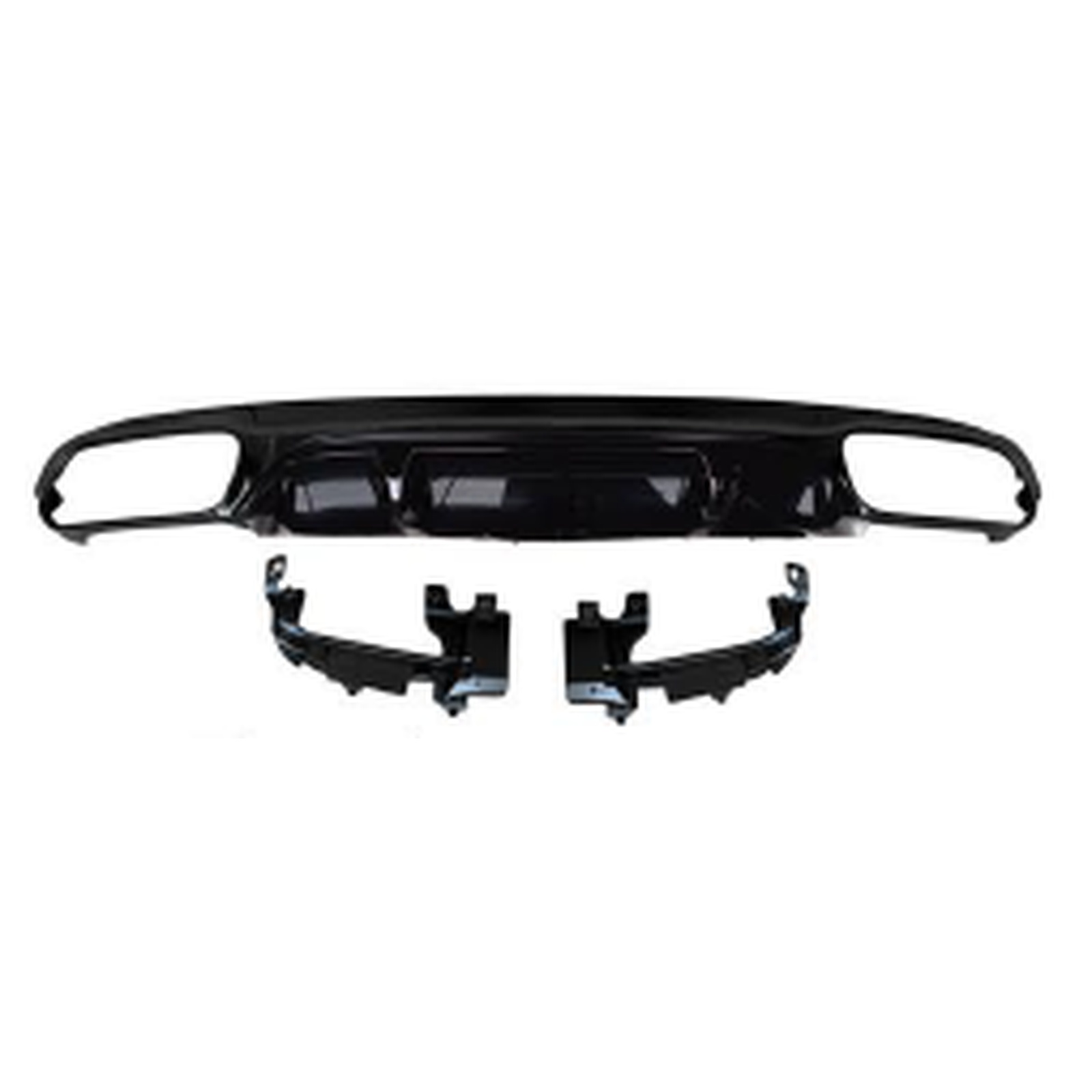 E63 Rear diffuser/For Normal /17-22 Black MTP-W213-047 for BENZ